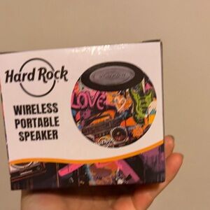 Hard Rock Cafe Portable Bluetooth Speaker - Pink, Orange, Green, Blue
